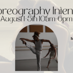 Photo of women with leg kicked infront of them.