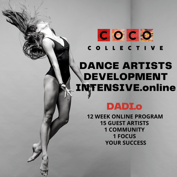 DADI.o: 12 week online program, 15 guest artists, 1 community, 1 focus, your success