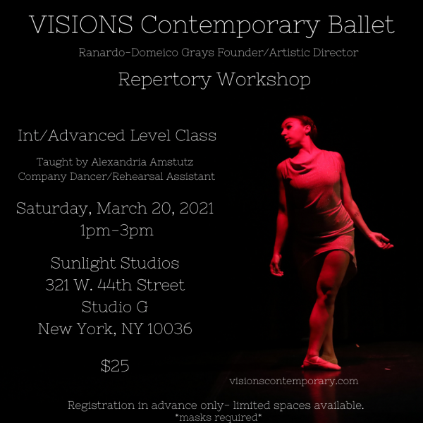 VISIONS Contemporary Ballet                                                                                                     