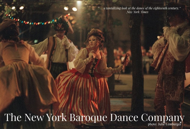 Picture of dancers from NYBDC in mask