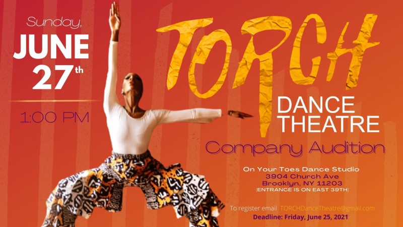 TORCH Dance Theatre - Company Auditions