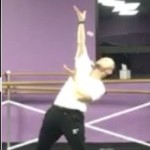 LGBTQIA dancer performing