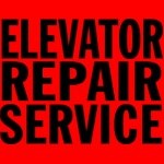 ERS logo; black letters on red background