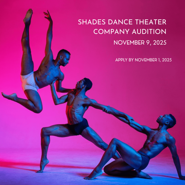 1 mail dancer is jumping while the 2 are holding him up with a pink background and blue tent 