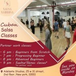Every Monday, join us for our Cuban salsa classes for beginners