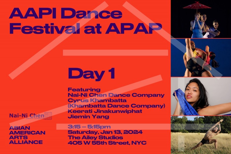 Nai-Ni Chen Dance Company and Asian American Arts Alliance (A4) Present AAPI Dance Festival at APAP