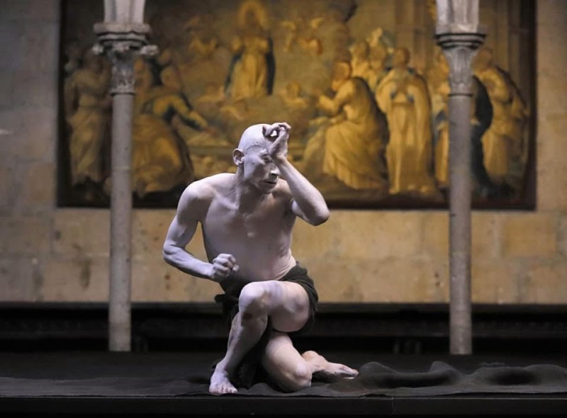 Vangeline Theater/ New York Butoh Institute presents Butoh performance with Akihito Ichihara and dancers 