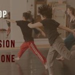 Flyer for the workshop, with the title and dancers in a class