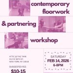 Join us for a floorwork and partnering class!