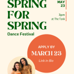 Join Catherine and Aryanna for the Spring for Spring Dance Festival