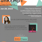 Open classes on January 28 - $10 at Arts on Site