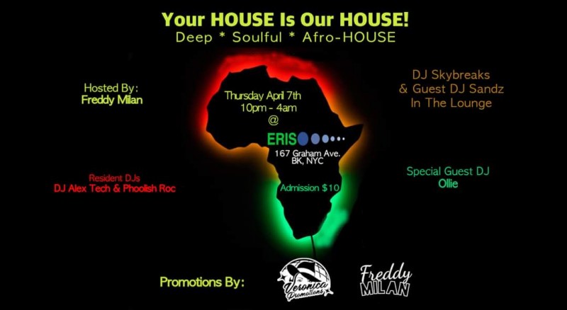 Your House is Our House! - dance party and session