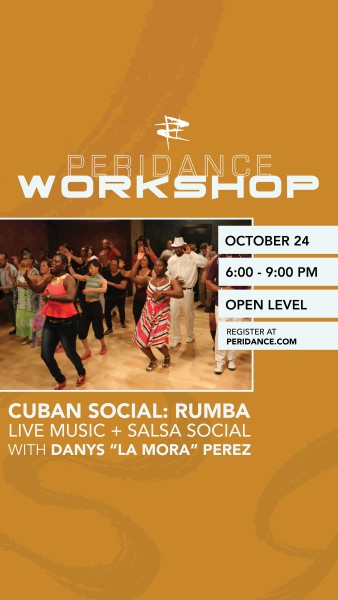 La Mora Teaching Cuban Social Dance