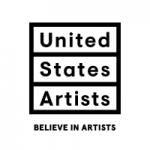 United States Artists logo, which is black text on a white background with the tag line "believe in artists."