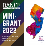 Dance New Jersey Mini-Grant 2022 