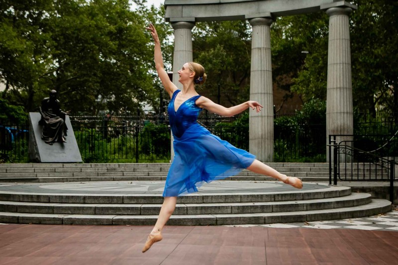 Photo from previous outdoor Queensboro Dance Festival event in Athens Square