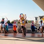 Photo from outdoor Queensboro Dance Festival event, celebrating dance and culture