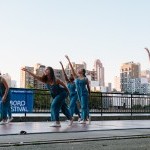 Photo from outdoor Queensboro Dance Festival event, celebrating dance and culture
