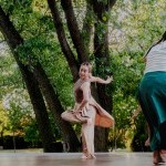 Photo from outdoor Queensboro Dance Festival event, celebrating dance and culture