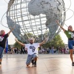 Photo from outdoor Queensboro Dance Festival event, celebrating dance and culture