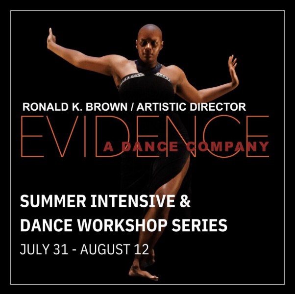 EVIDENCE Summer Intensive & Dance Workshop Series - July. 31 - Aug 12, 2023