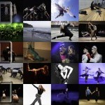 a collage of multiple dance companies