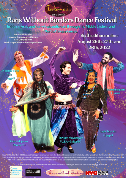 Raqs Without Borders MENA Dance Festival 2022