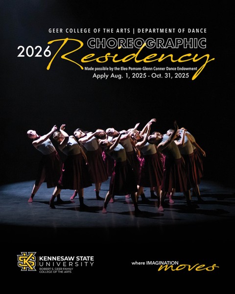 A Call for Choreographers for the Kennesaw State University's Choreographic Residency