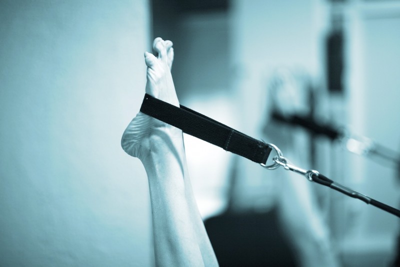 Pilates on the reformer