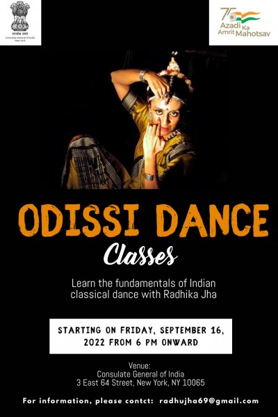 Odissi Dance classes
