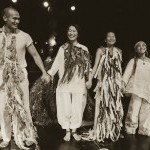 photo of 2024 Inter-Grant Artists Huiwang Zhang, &Eacute;MU (Maria Takeuchi), Ching-I Chang, and Marie Lloyd Paspe