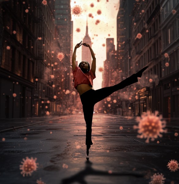 I AM A DANCER 2020 Amina Konate (center)