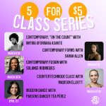 5 for $5 Class Series
