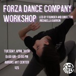 FORZA DANCE COMPANY WORKSHOP