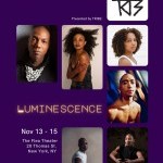 TRIBE Luminescence event poster with headshots of the artists for the event November 13-15