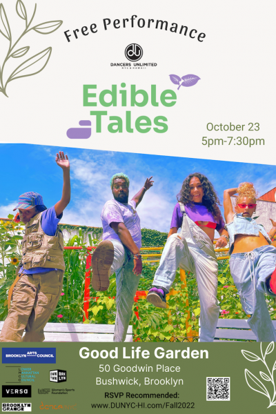  EDIBLE TALES IMMERSIVE ON-SITE DANCE INSTALLATIONS