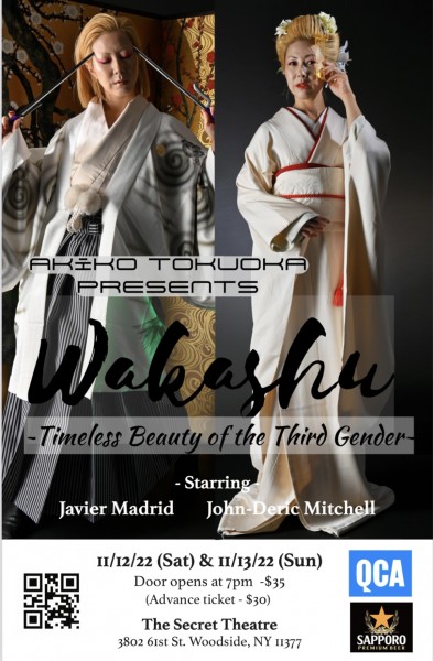 Gender Neutral Woman as Wakashu