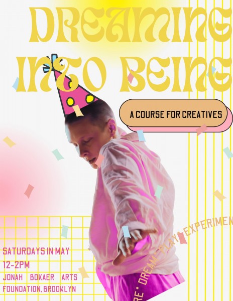 dancer with a party hat on