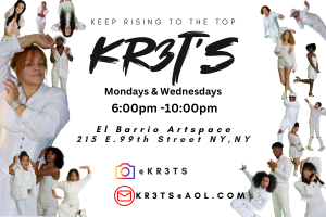 KR3TS is based in NYC. Its mission is create professional dancer. It fulfills a need in the community to provide a positive alternative through dance/educating classes in its non-discriminating atmosphere. They specialize in all styles of dance by our celebrity choreographers.