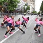 Dancers in the annual dance parade.
