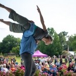 David Dorfman and Lisa Race perform at the 2023 Hartford Dance Festival