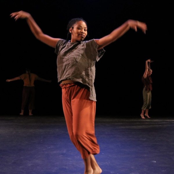 Photo of dancer from Abby Williams Chin at Small Plates Austin 2024