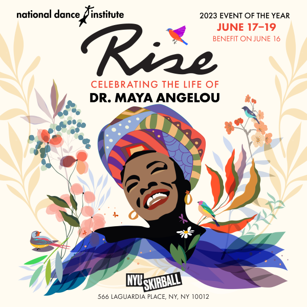 National Dance Institute&rsquo;s 2023 Event of the Year, &ldquo;RISE: Celebrating the Life of Dr. Maya Angelou.&rdquo; Directed by Bianca Johnson