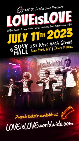 LOVEisLOVE NYC showcasing the top dancers and choreographers of NYC and beyond