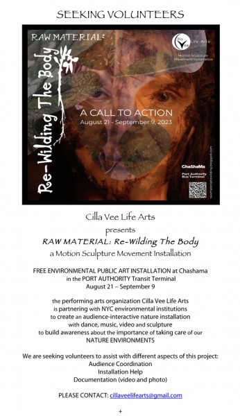 human/nature face - call for volunteers