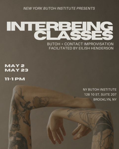 two hands and arms curved to reach one another 