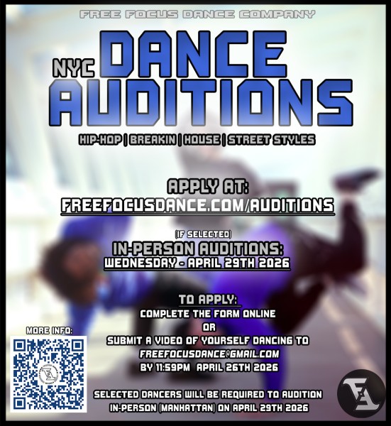 NYC Street Dance Auditions 2026
