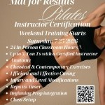 Mat work during a Spring & Suspend class
