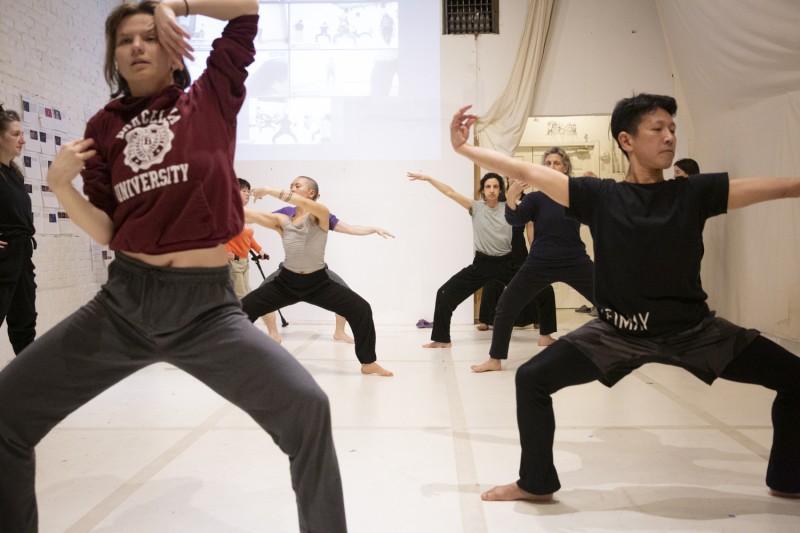 LUDUS class in progress, with teachers and trainees in the photo