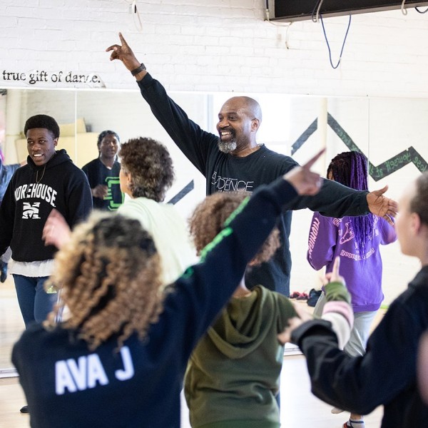 Ronald K. Brown Teaching Class